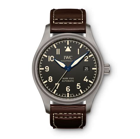 iwc pilot watch mark xx|iwc mark xviii heritage titanium.